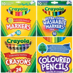 Back to School Backpack with Free Crayola 4 set