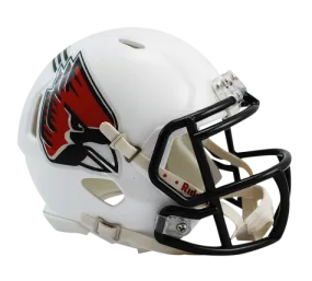 Ball State Cardinals Tigers Riddell Speed Mini Helmet