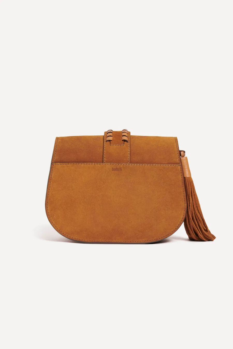 Ba&sh Teddy Shoulder Bag Cognac