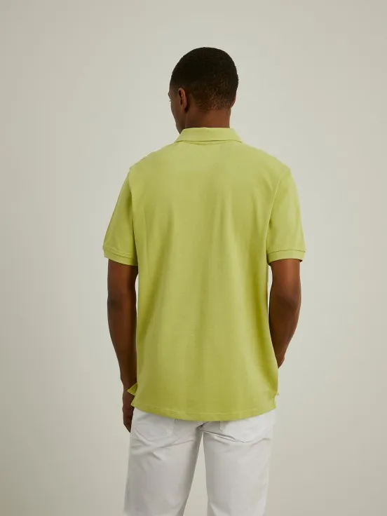 Basic regular fit polo shirt