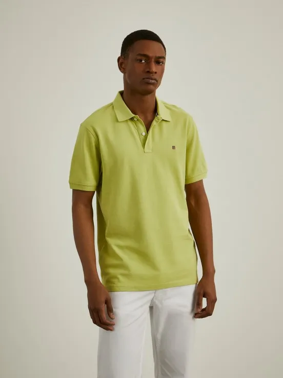 Basic regular fit polo shirt