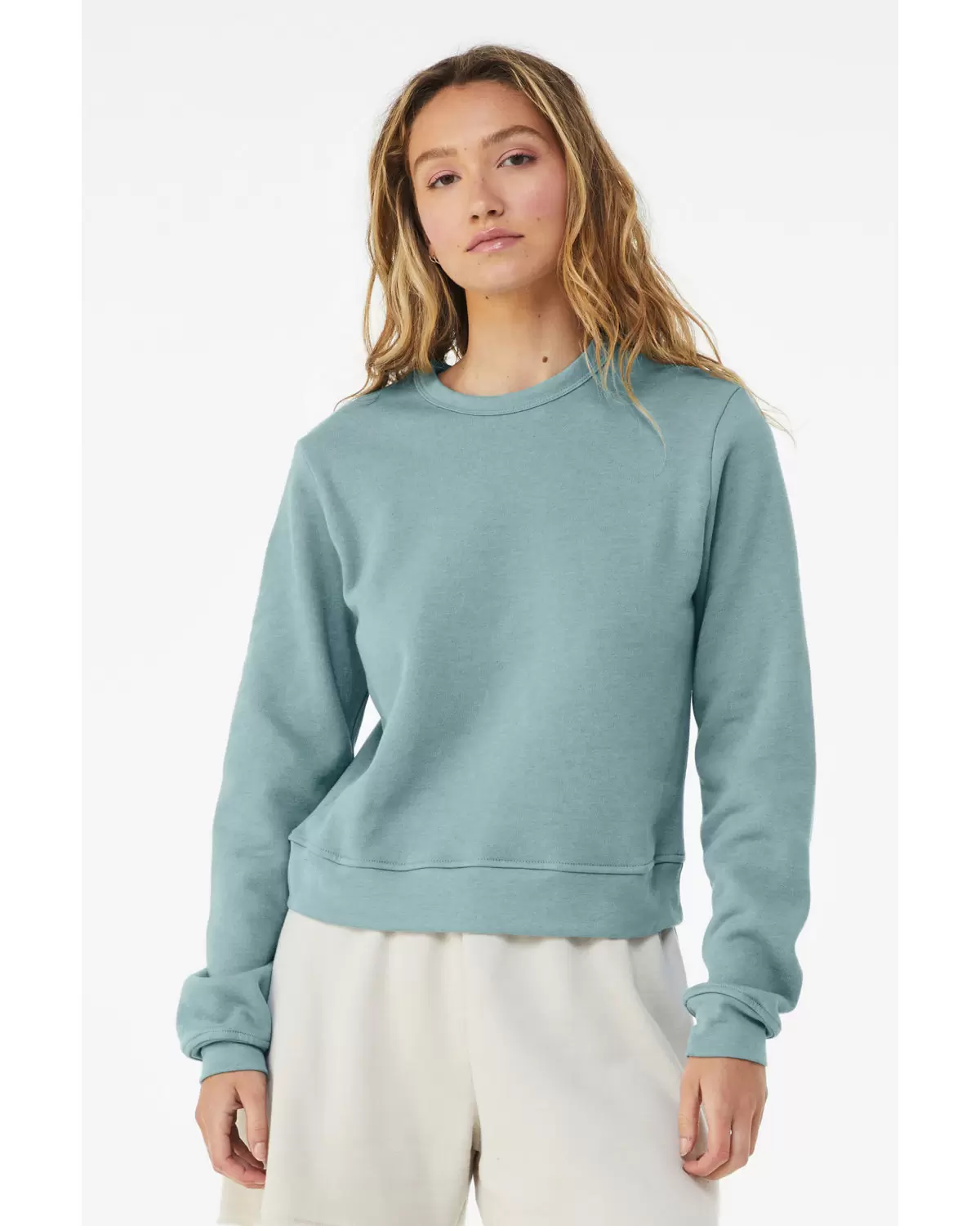 Bella + Canvas 7511 Ladies Classic Pullover Crewneck SKU: 7511