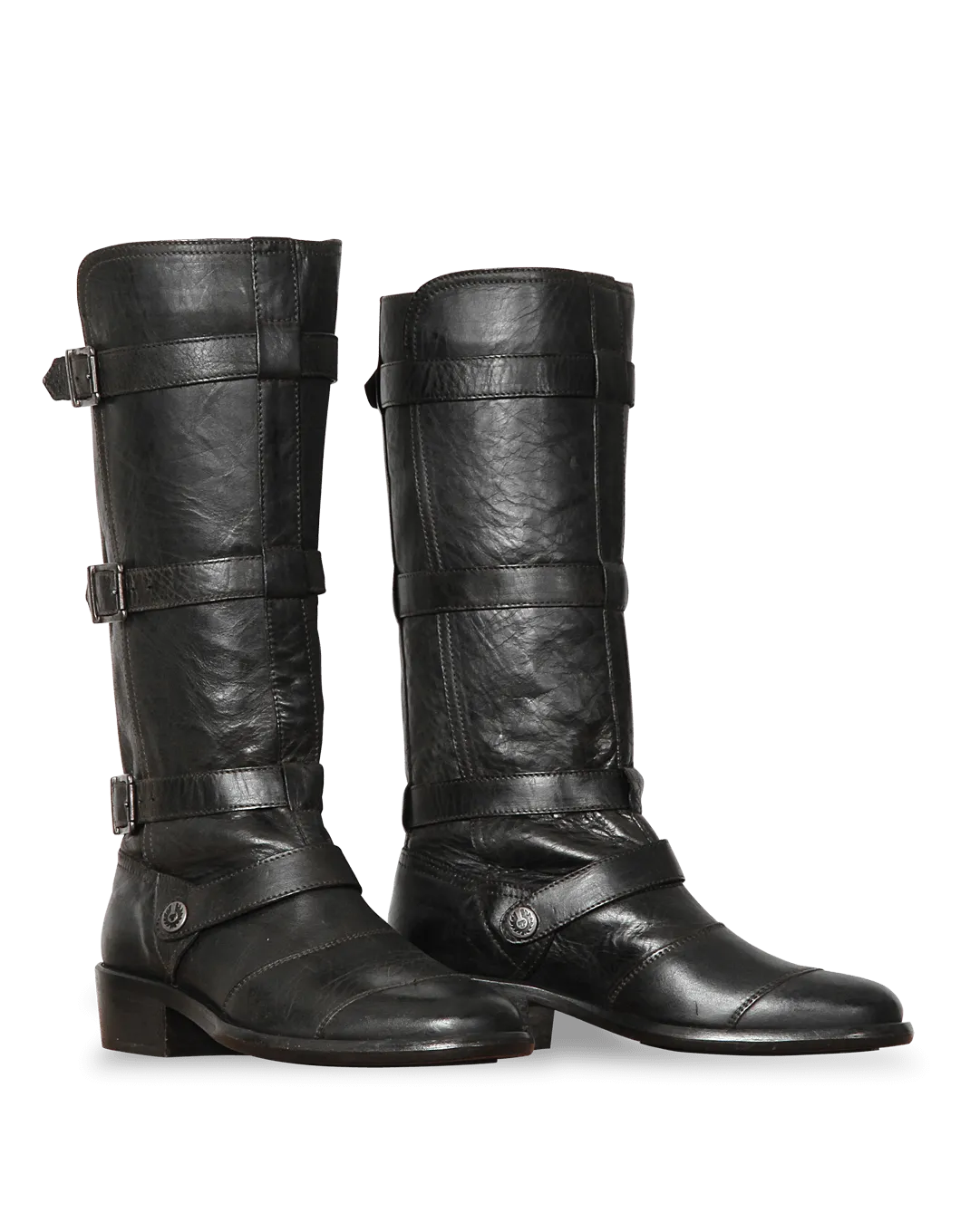 Belstaff Jenn Ladies' Boot, antique black