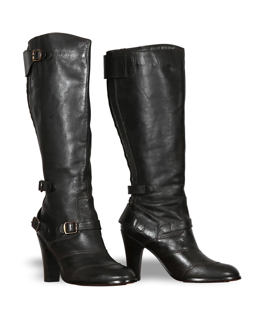 Belstaff Trialmaster T/H Slim Ladies' Boot, antique black