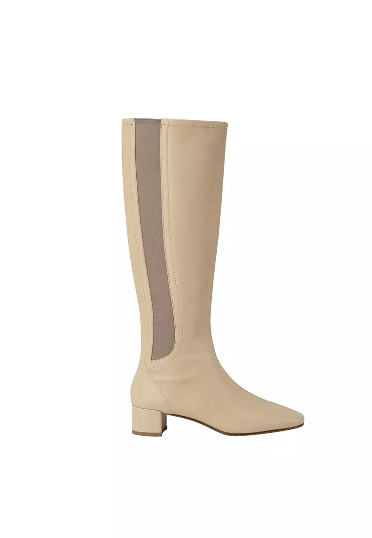 BERACAMY BERACAMY GINA Elastic Knee Boot - Soft Birch