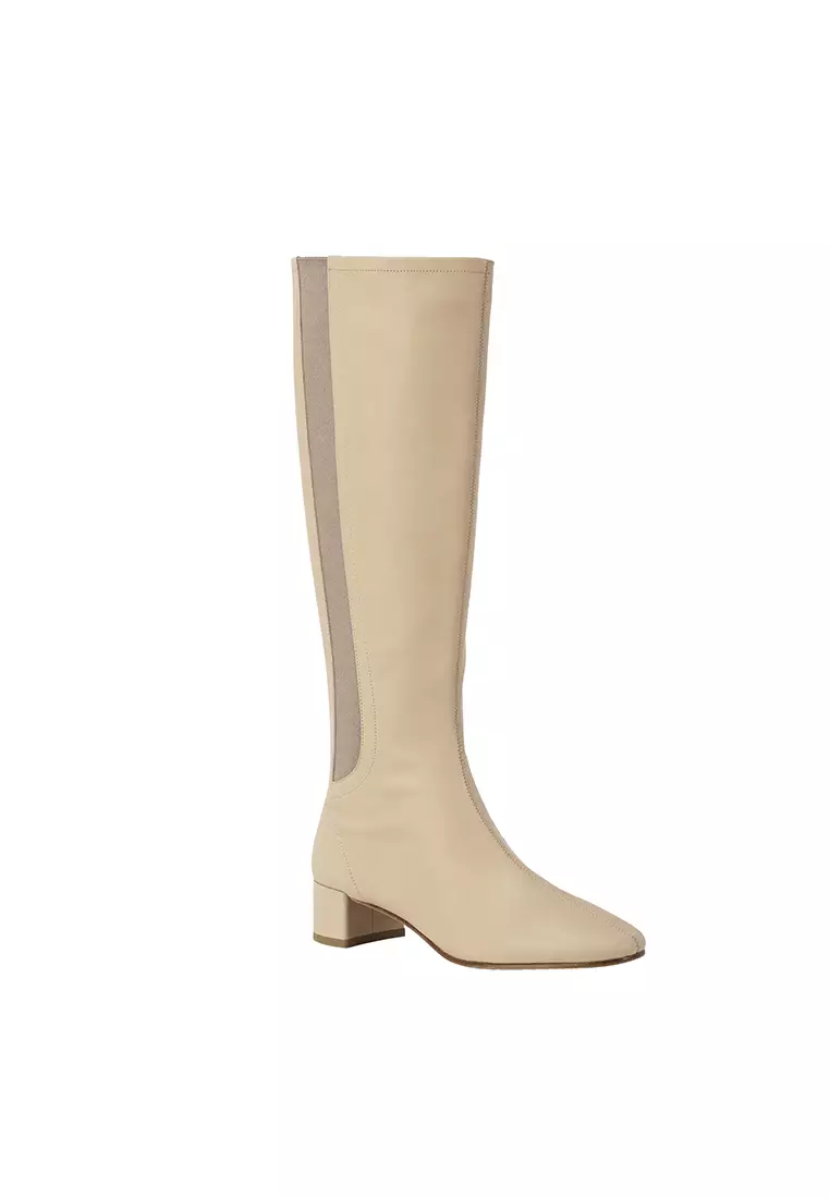 BERACAMY BERACAMY GINA Elastic Knee Boot - Soft Birch