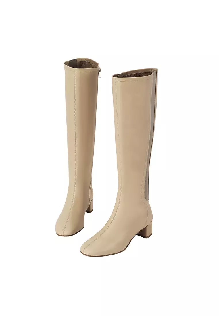 BERACAMY BERACAMY GINA Elastic Knee Boot - Soft Birch