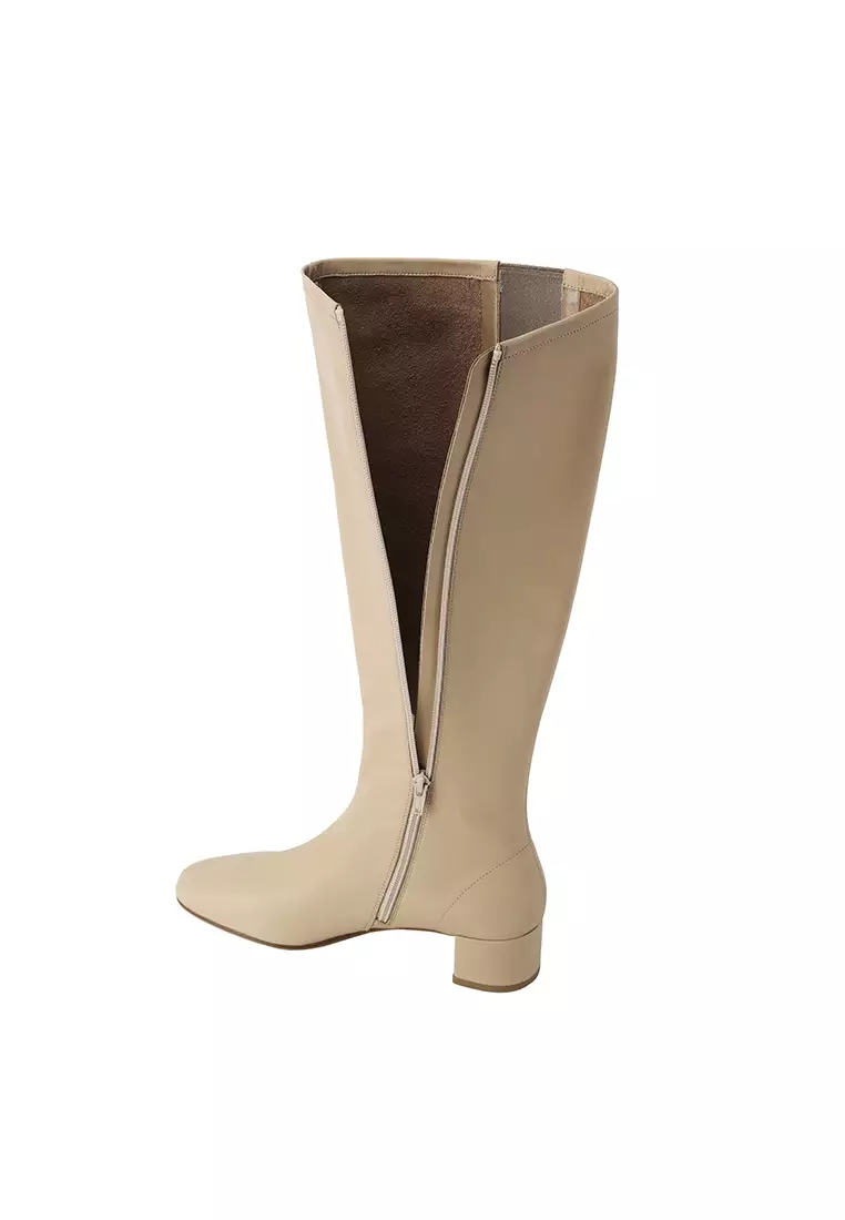 BERACAMY BERACAMY GINA Elastic Knee Boot - Soft Birch