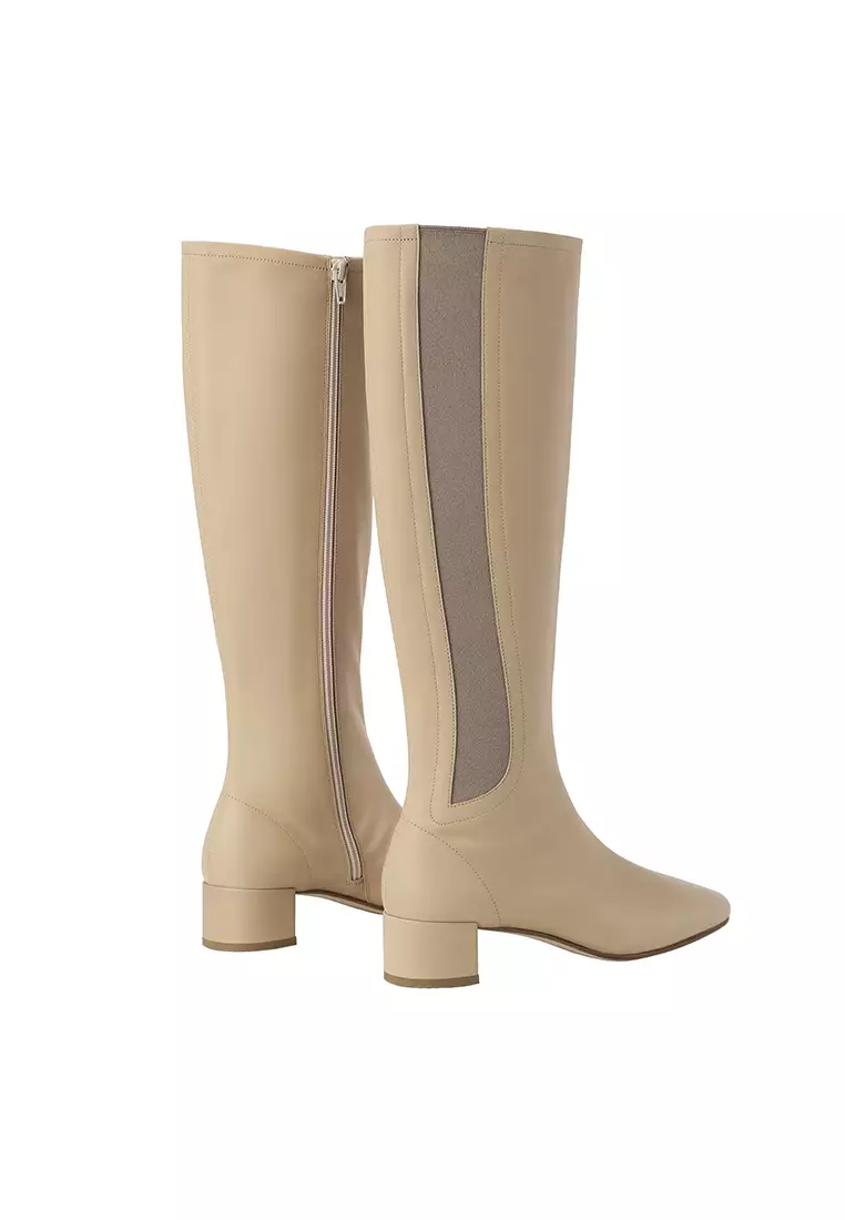 BERACAMY BERACAMY GINA Elastic Knee Boot - Soft Birch