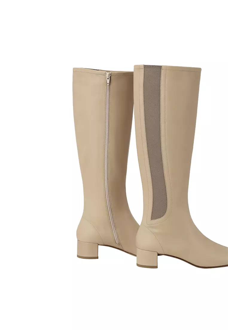 BERACAMY BERACAMY GINA Elastic Knee Boot - Soft Birch