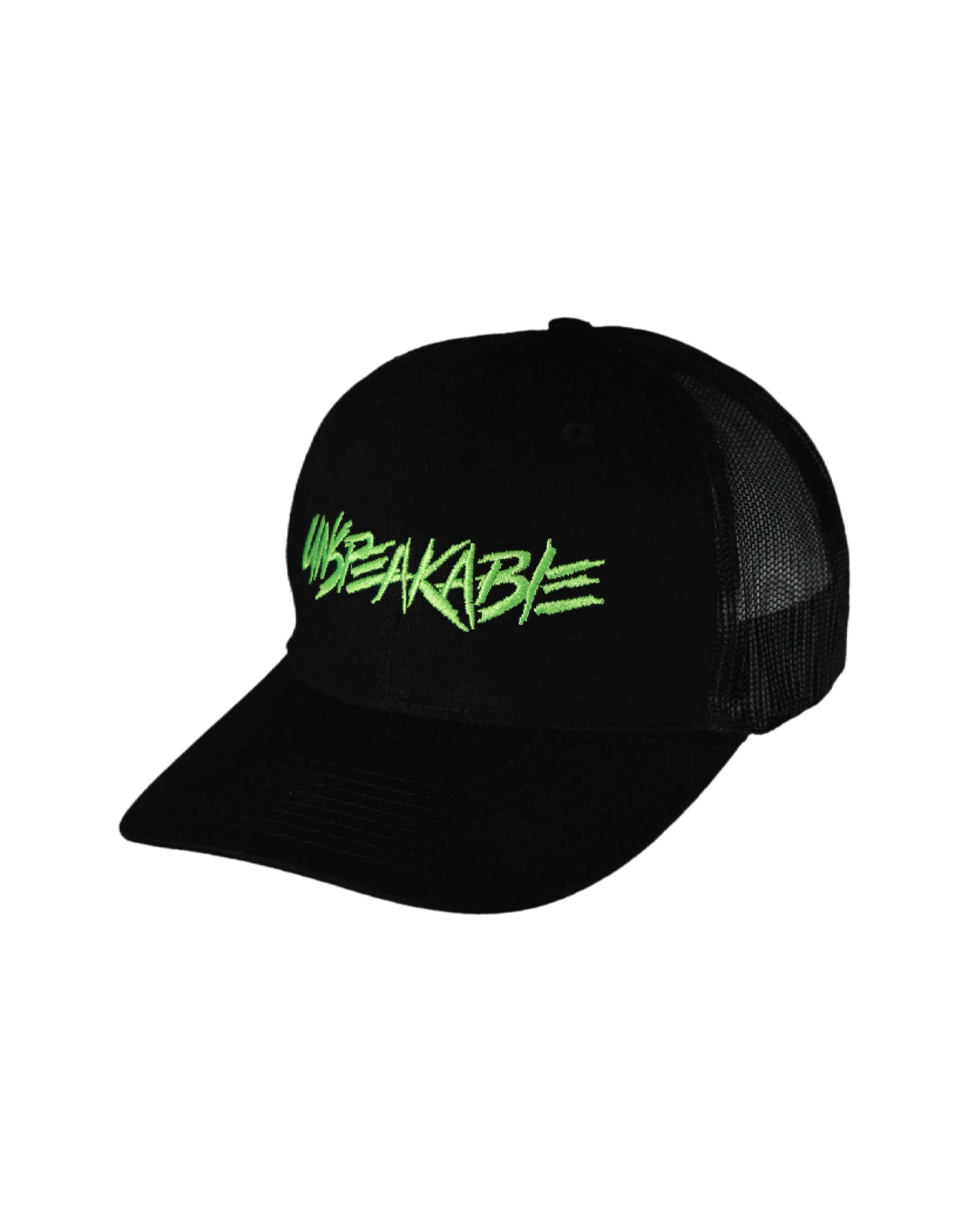 BLACK & NEON GREEN HAT