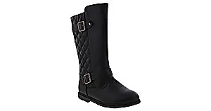 Blue Suede K-Carmeled Youth Girls’ (11-4) Fashion Boot