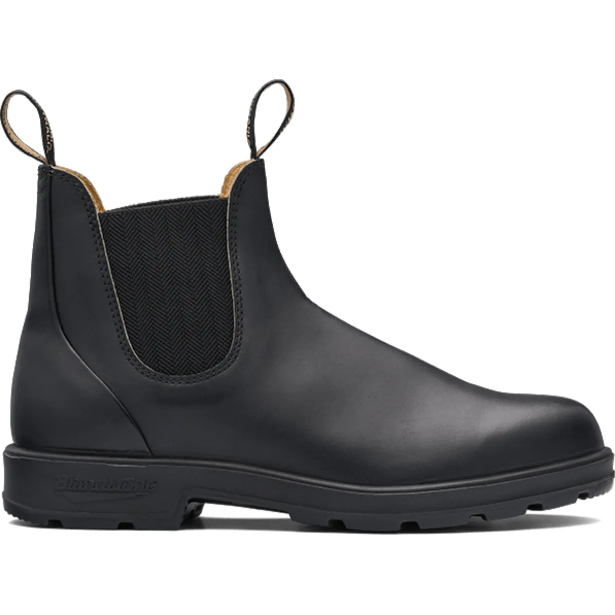 Blundstone 610 Black Herringbone Elastic Side Boot