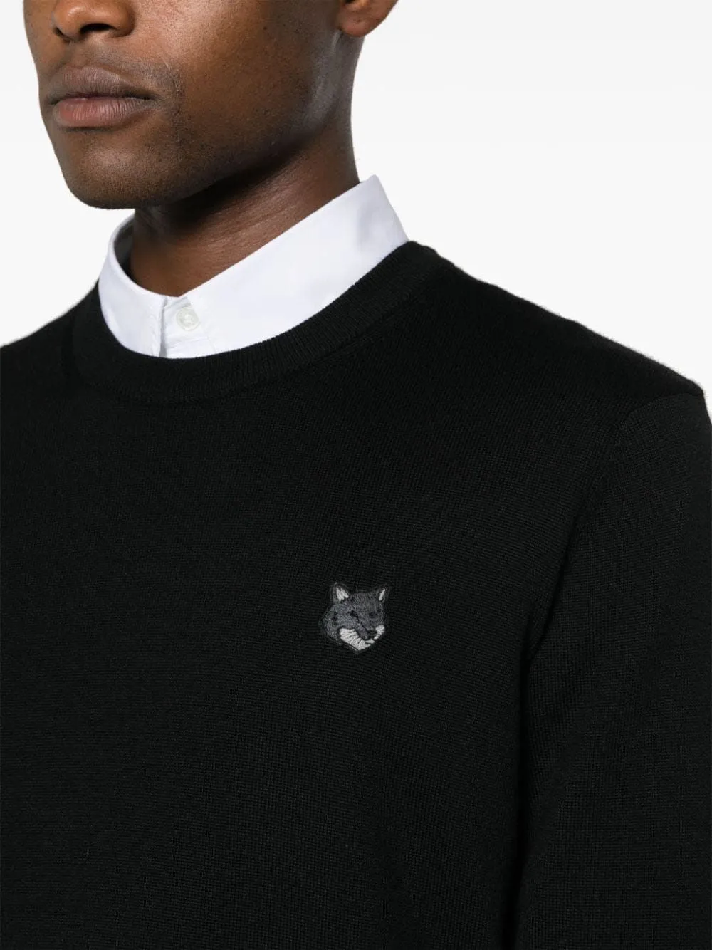 BOLD FOX HEAD PATCH REGULAR JUMPER