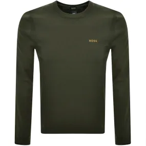 BOSS Ever X Knit Jumper Green