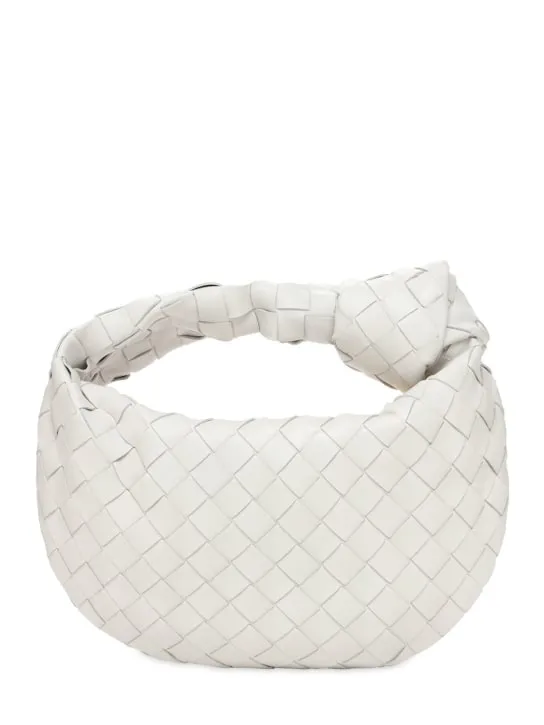 Bottega Veneta   Mini Jodie leather top handle bag 