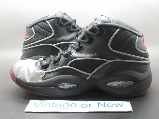 Boys' reebok question mid jadakiss a5 allen iverson gs sz 5.5