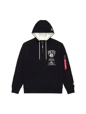 BROOKLYN NETS X ALPHA X NEW ERA HOODIE