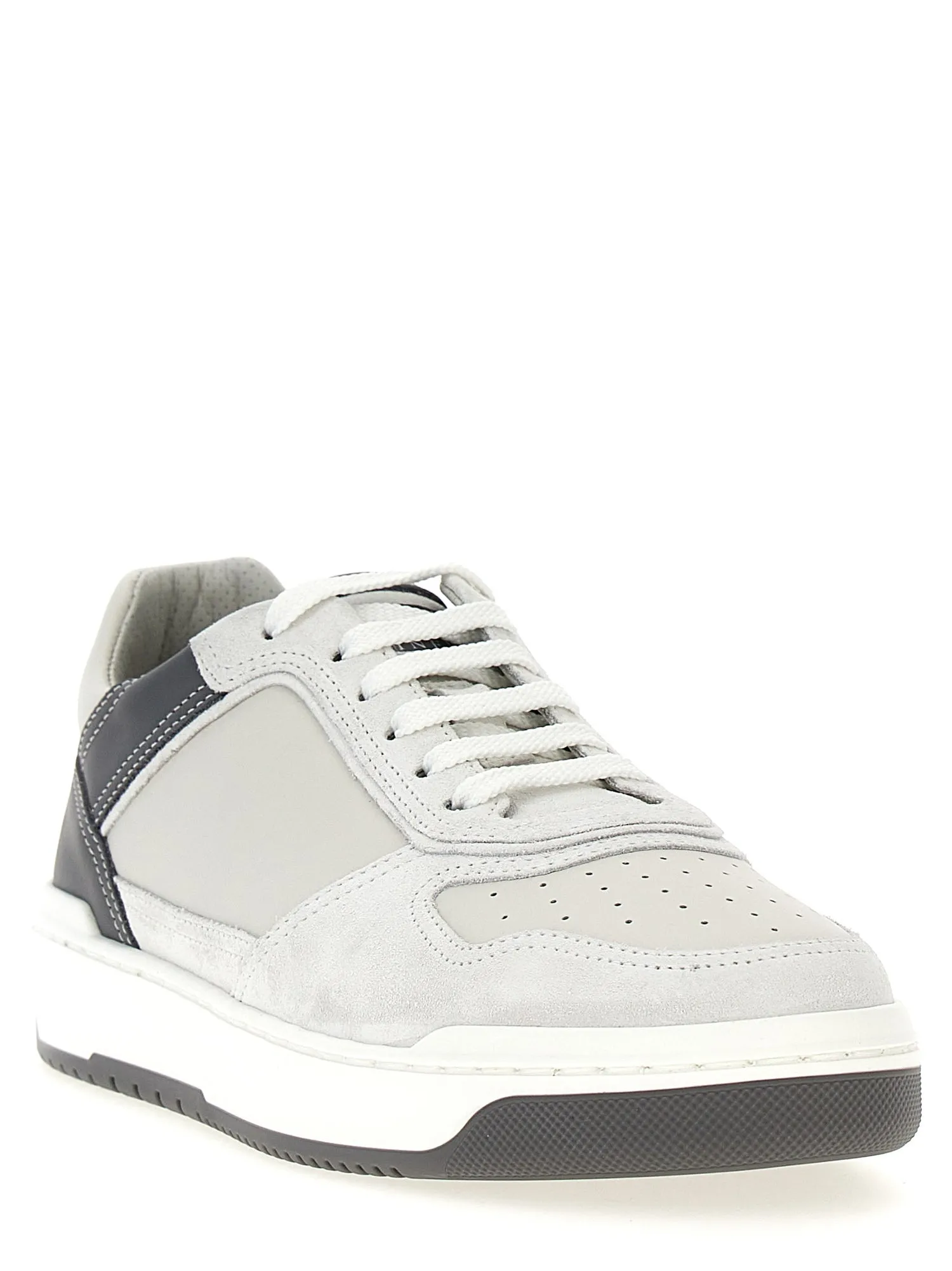 Brunello Cucinelli    Brunello Cucinelli Suede Leather Sneakers