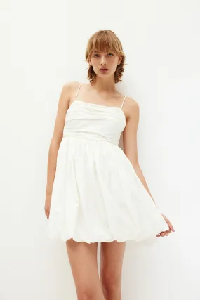 Bubble-hem Dress