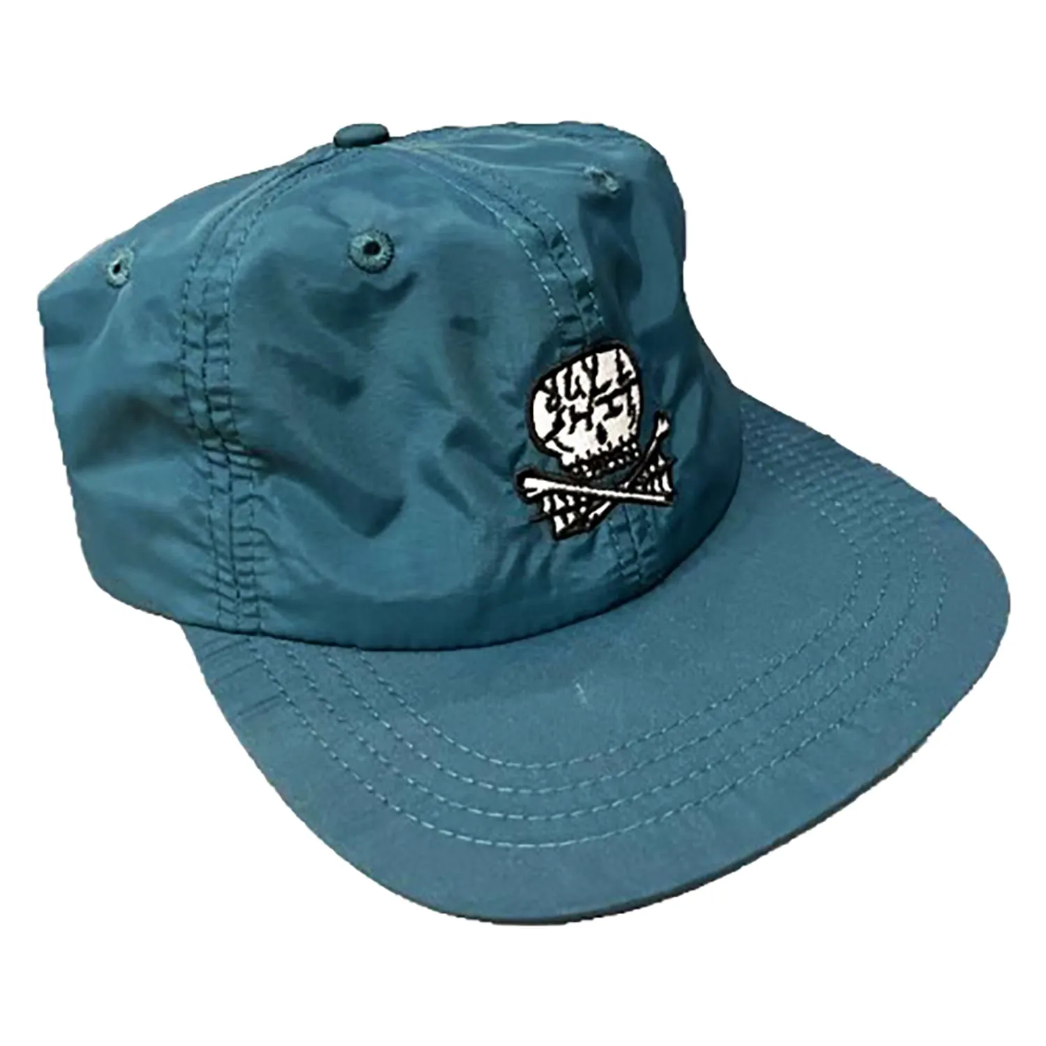 Bullshit Hardware Skull Hat Blue Green