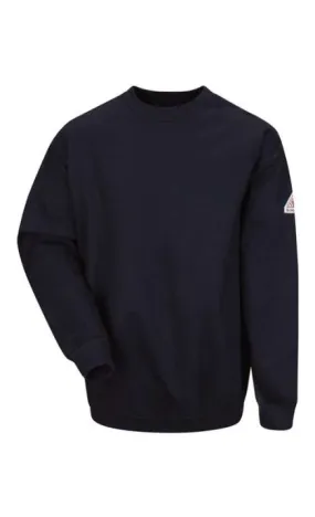 Bulwark SEC2L Pullover Crewneck Sweatshirt - Cotton/Spandex Blend Long Sizes