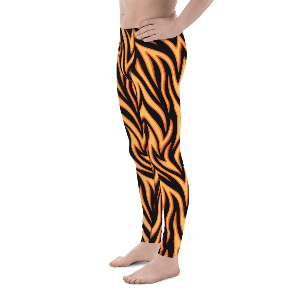 Burning Flame Men's Leggings