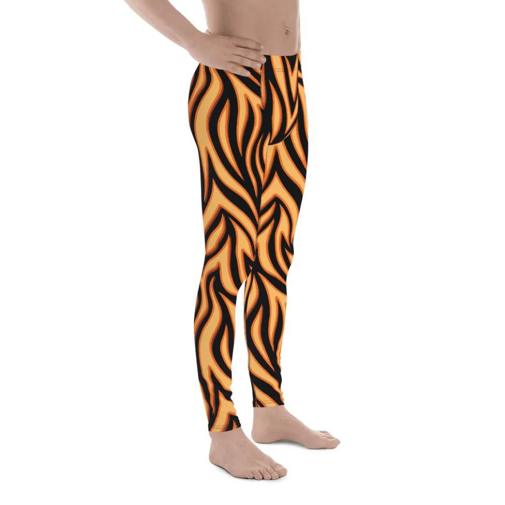 Burning Flame Men's Leggings