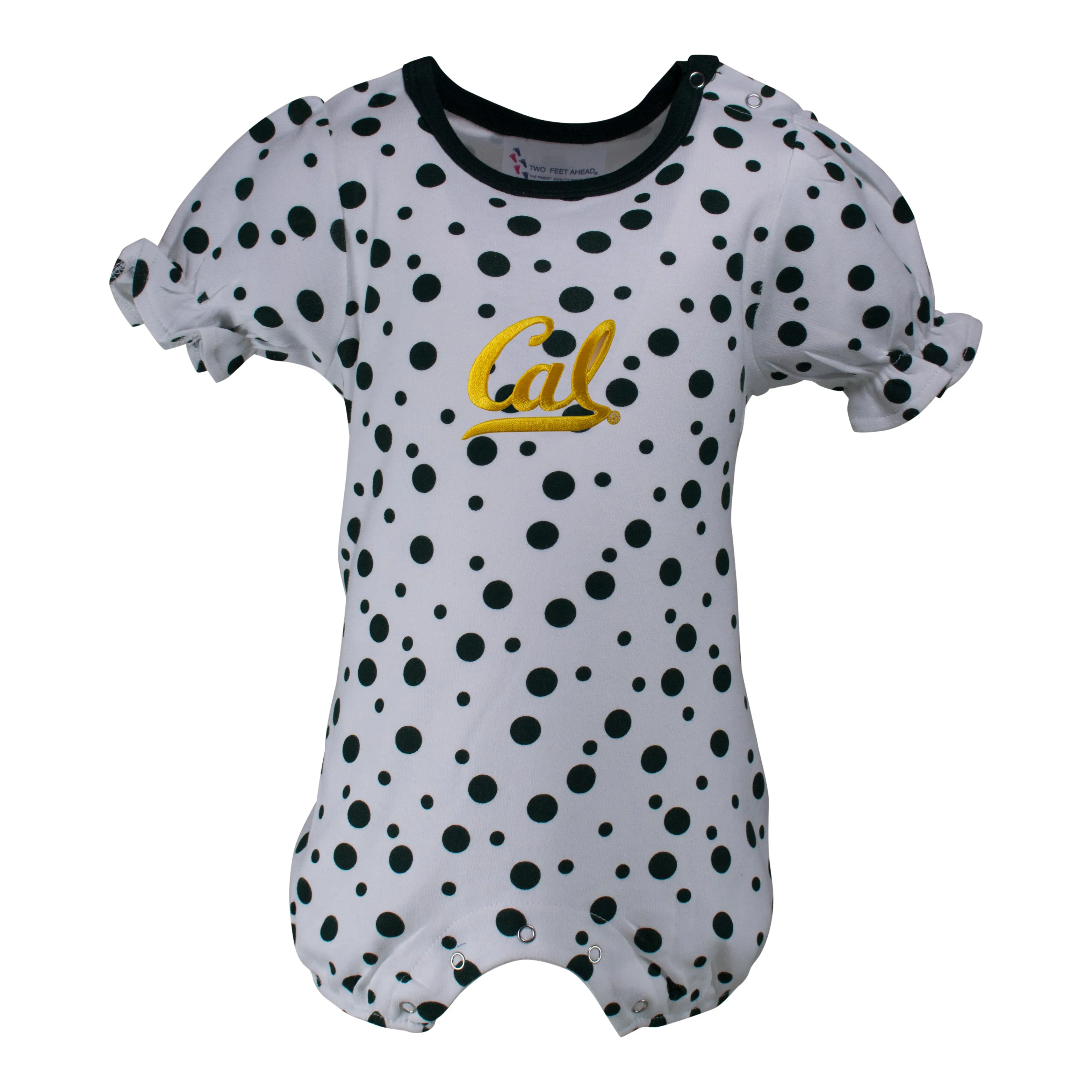 California Berkeley Polka Dot Girl's Romper