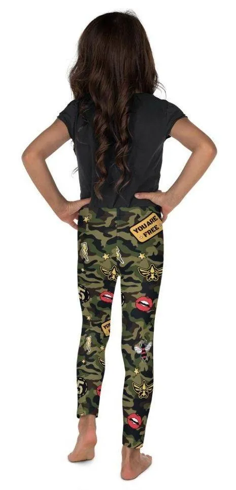 Camo Patch Kid's Leggings