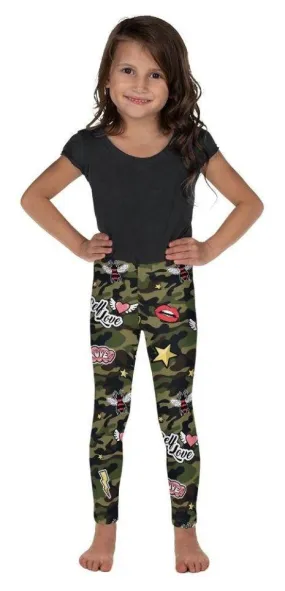 Camo Patch Kid's Leggings