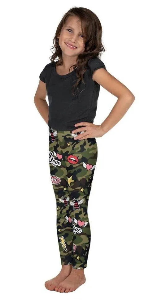 Camo Patch Kid's Leggings