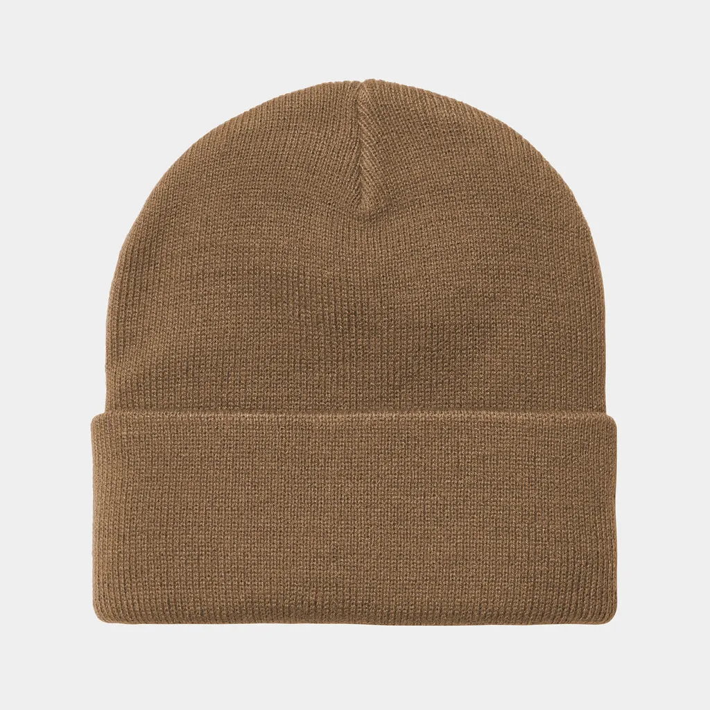 Carhartt WIP Short Watch Hat Beanie - Chocolate