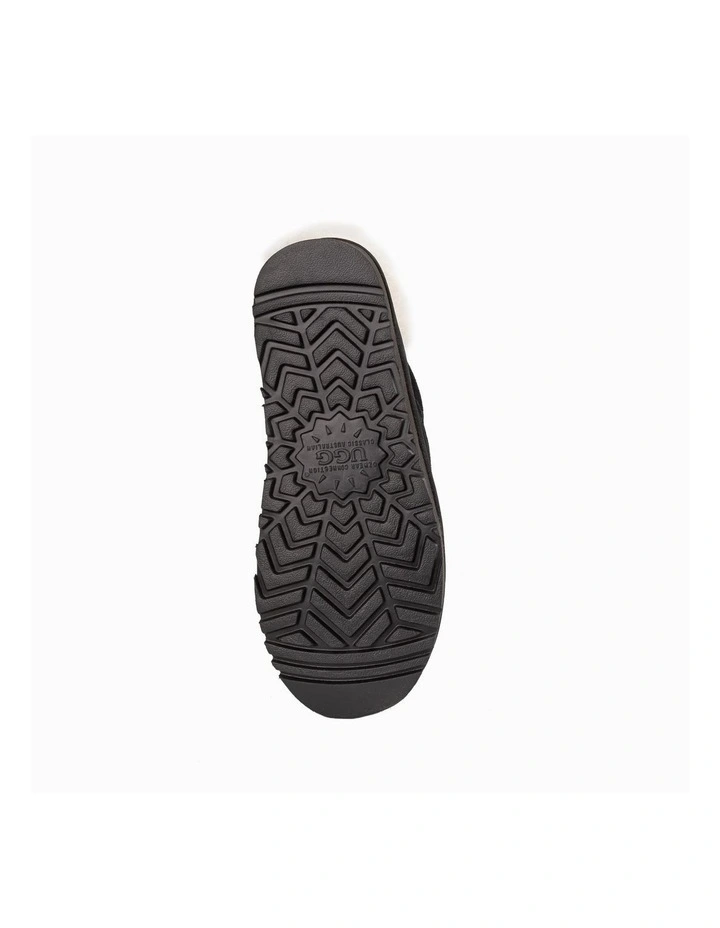 Carter Water Resistant Slipper in Black