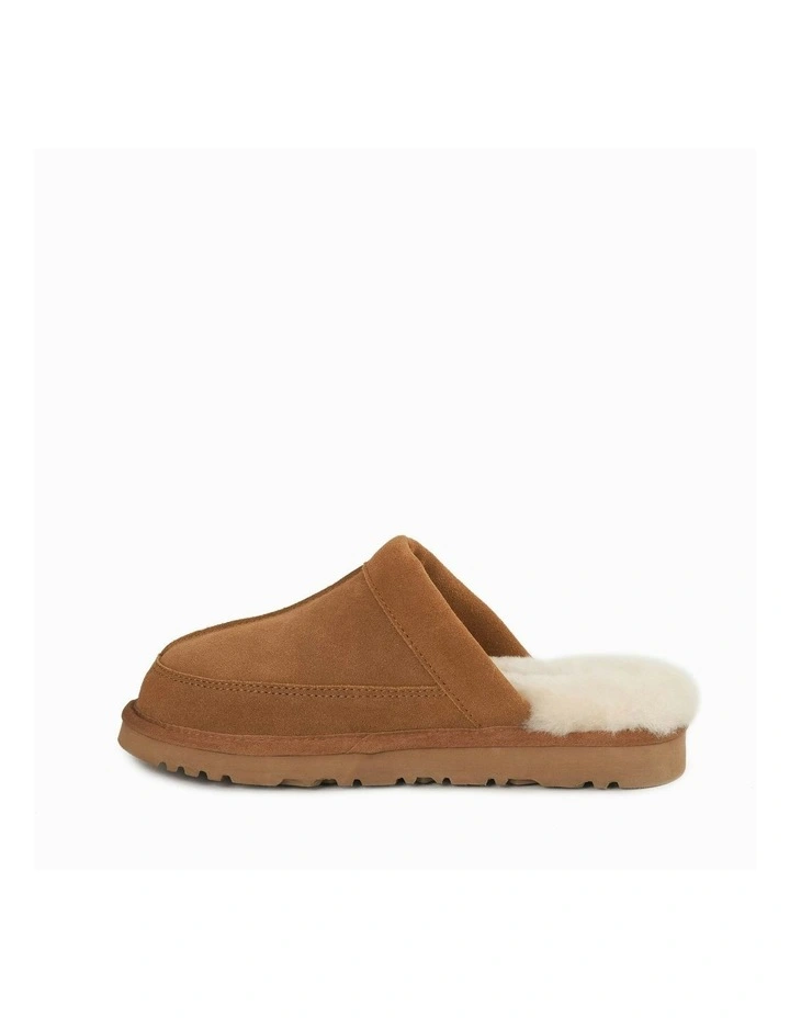 Carter Water Resistant Slipper in Chestnut