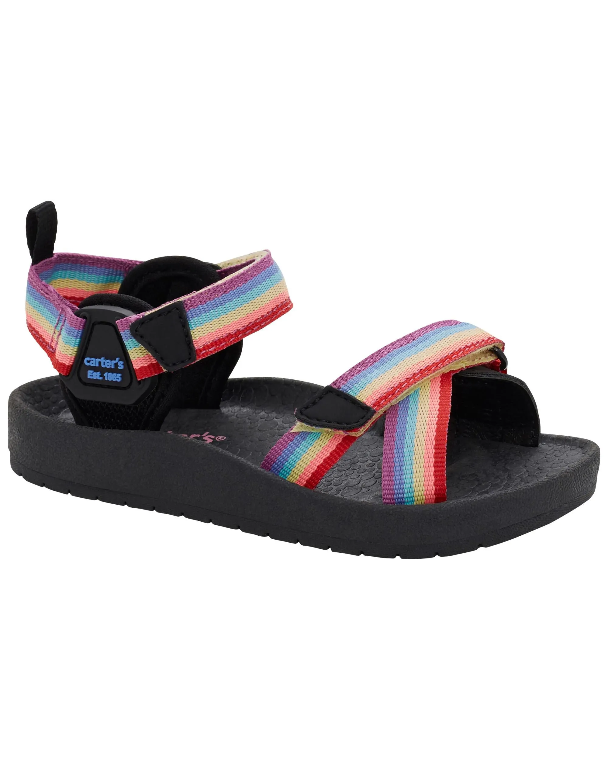 Carter's / OshKosh Toddler Rainbow Hook & Loop Sandals