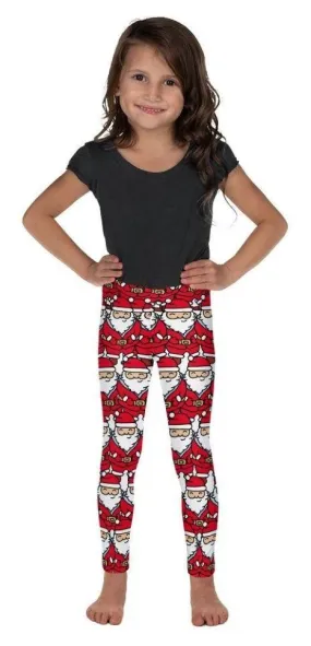 Cartoon Santa Kid's Leggings