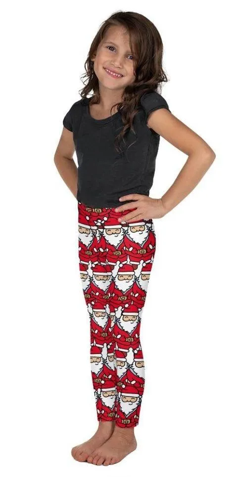 Cartoon Santa Kid's Leggings