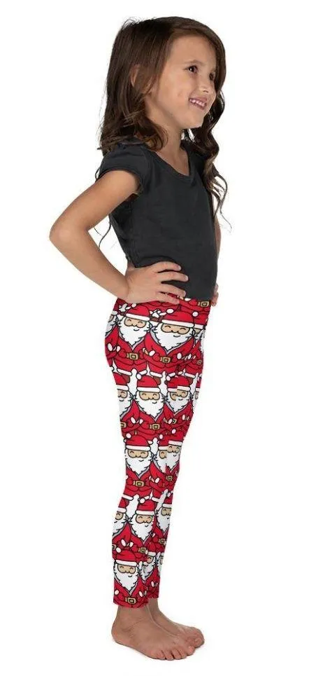 Cartoon Santa Kid's Leggings