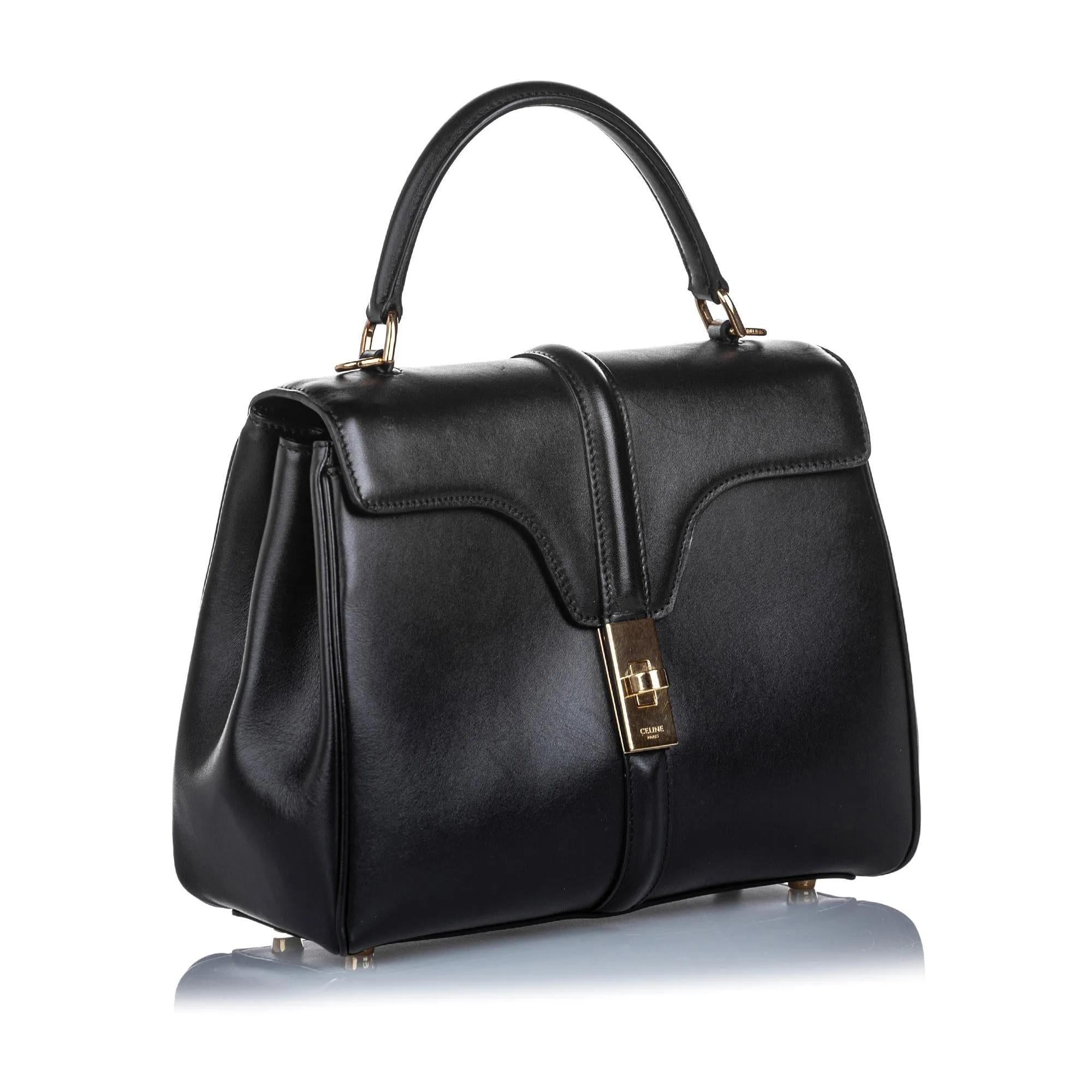 Celine Leather Small 16 Bag (SHG-17817)