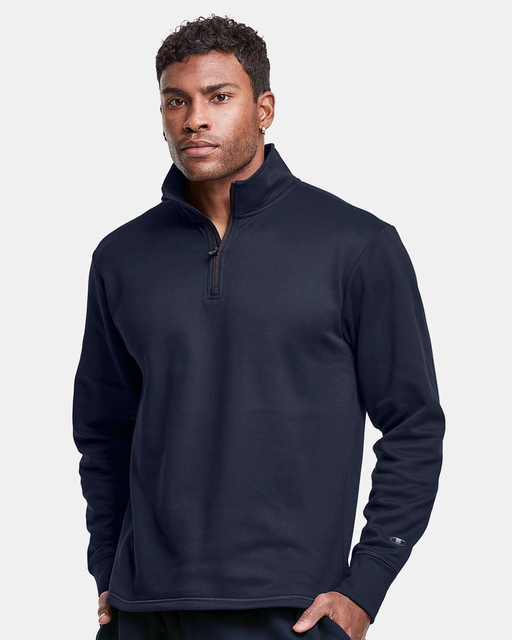 Champion Clothing CHP190 Sport Quarter-Zip Pullover SKU: CHP190