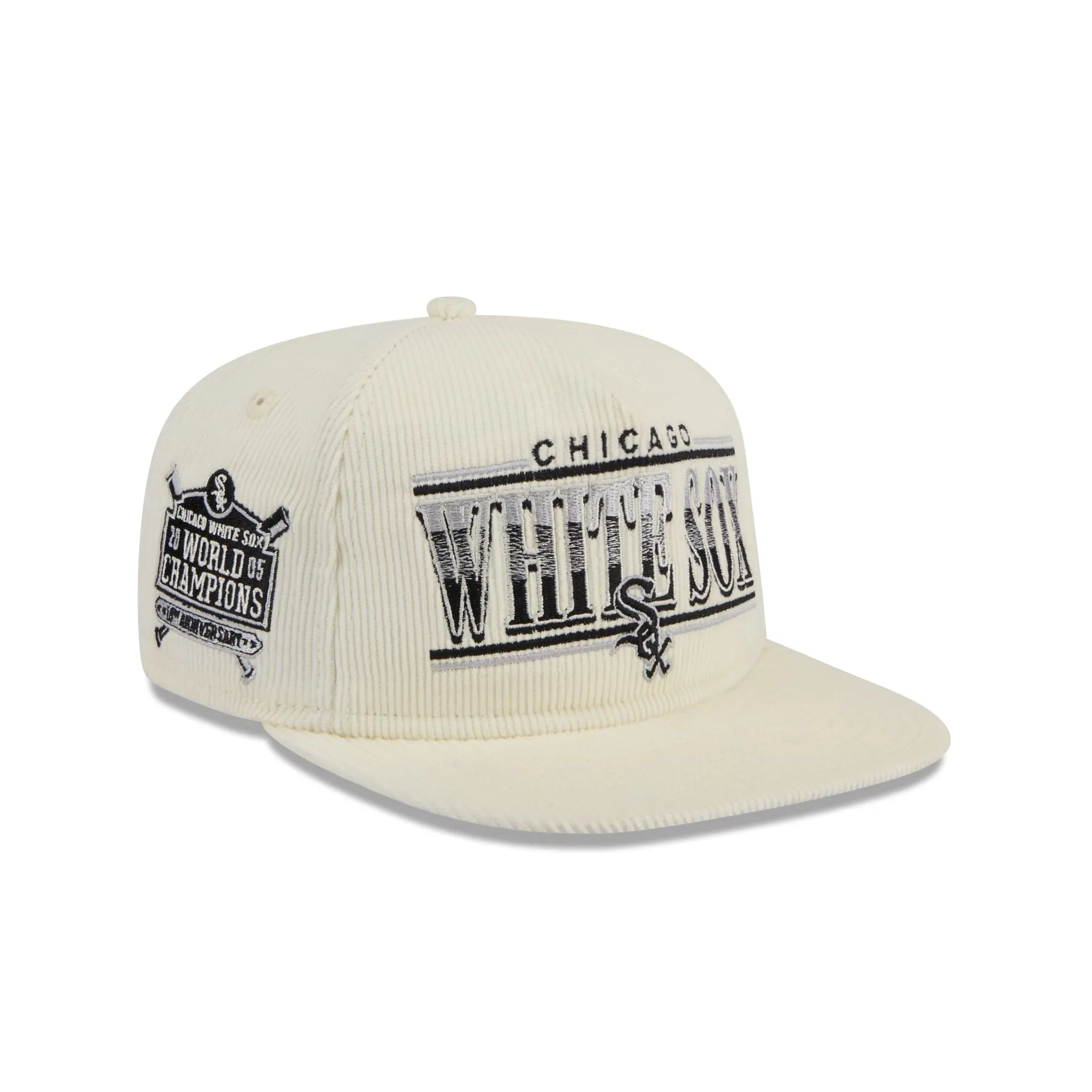 Chicago White Sox Throwback Corduroy Golfer Hat