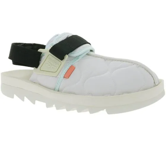 Ciabatte Reebok sandali comodi con look boho old school beatnik grigio/nero