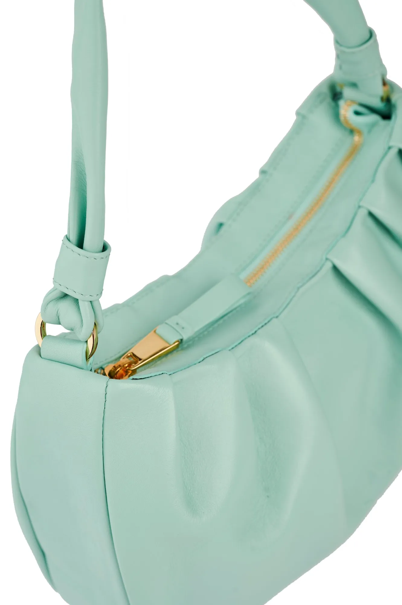 Clau Mint Baguette Bag