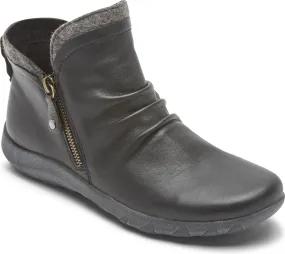 Cobb Hill Amalie Side Zip Boot Black - Narrow