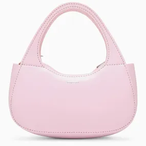 Coperni    Coperni Micro Baguette Swipe Bag Pink Leather