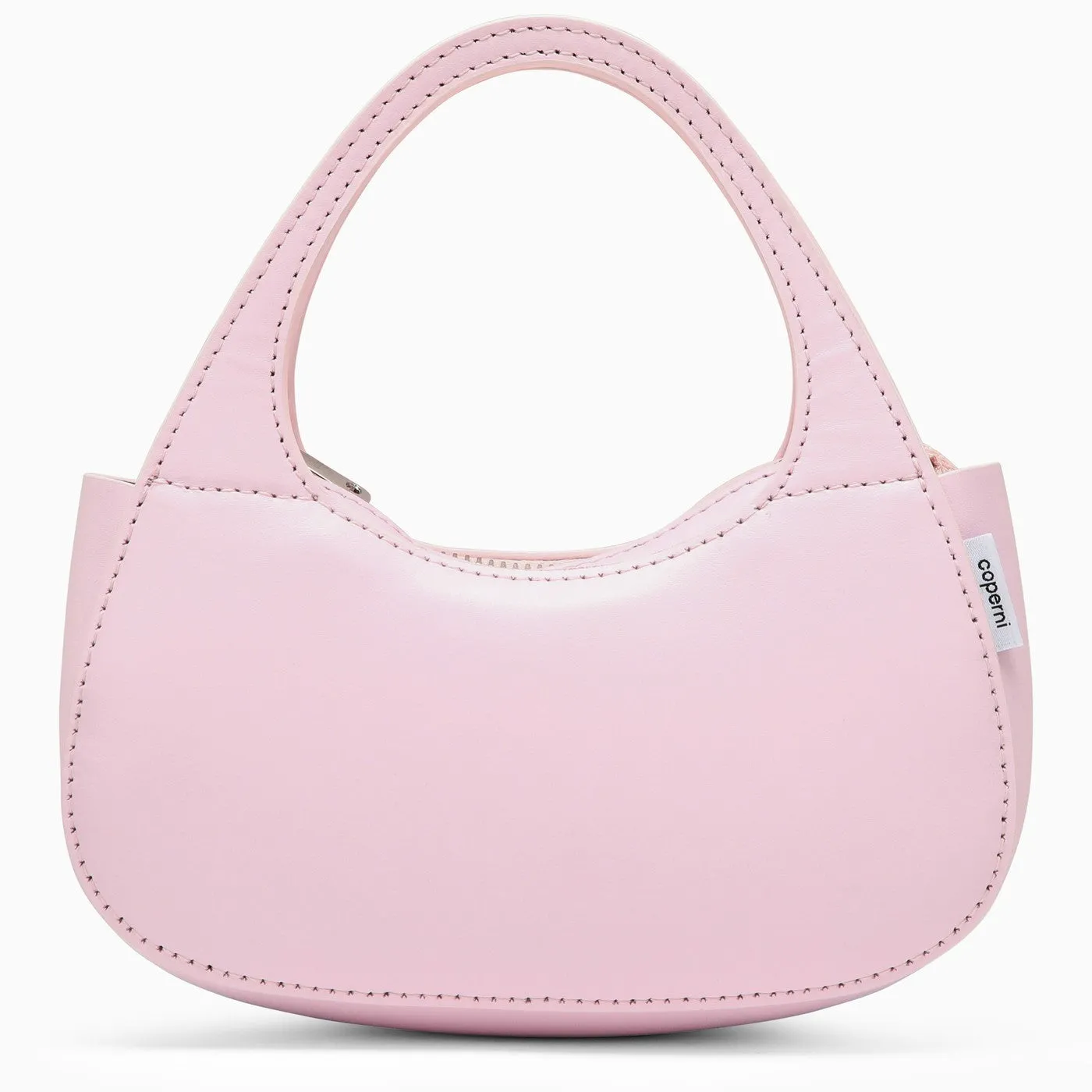 Coperni    Coperni Micro Baguette Swipe Bag Pink Leather