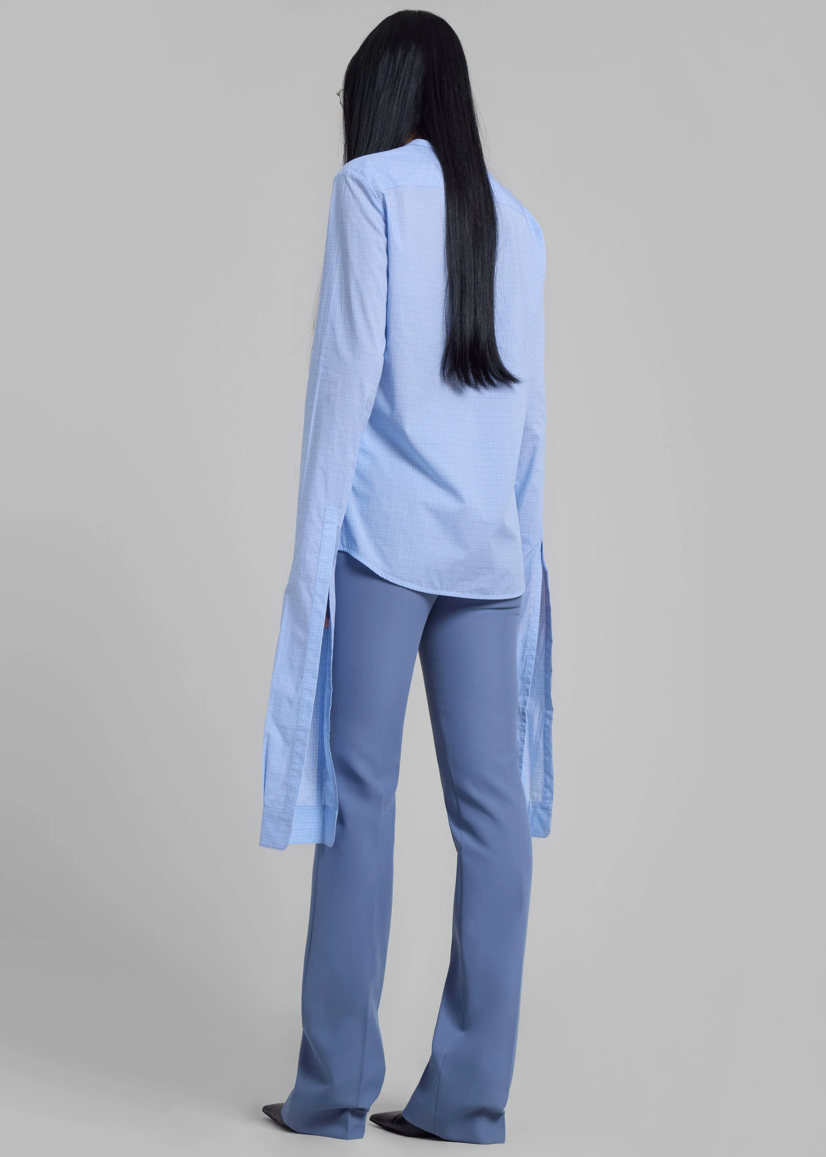 Coperni Straight Tailored Trousers - Blue