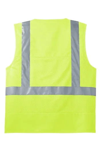 CornerStone - ANSI Class 2 Mesh Back Safety Vest. CSV405