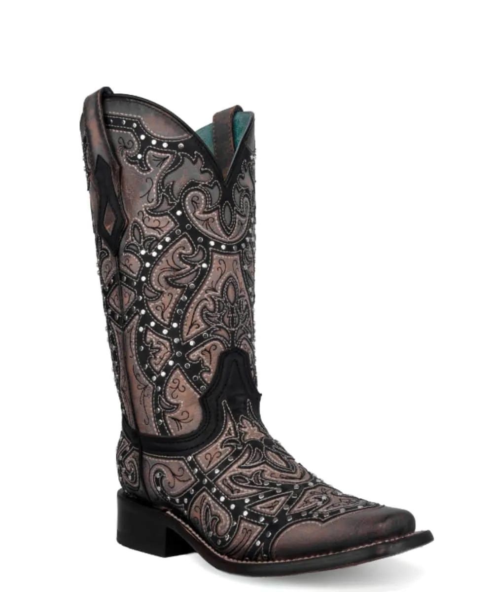 Corral Women's Black Studded Boot